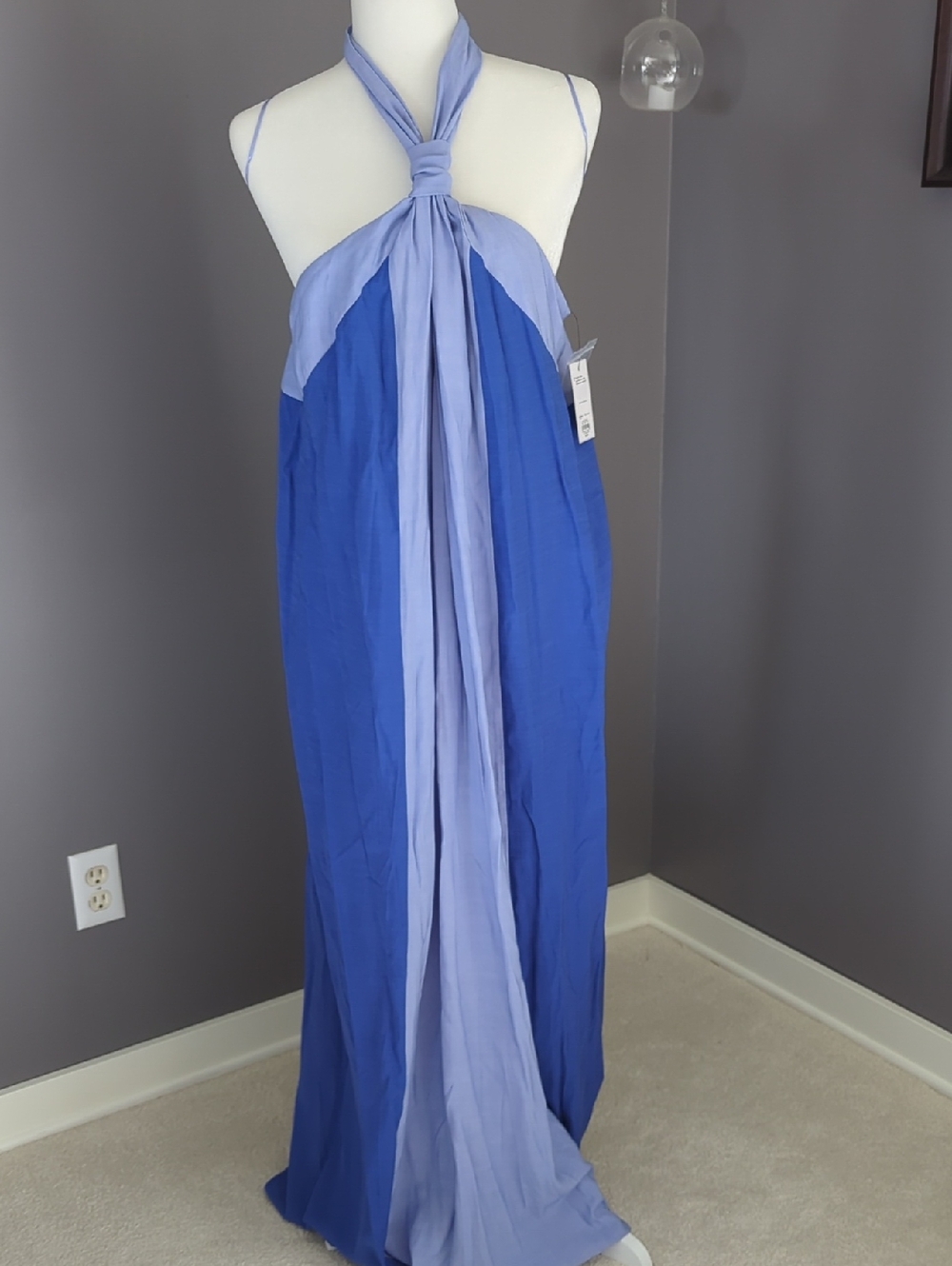 Nine West Halter Maxi Dress